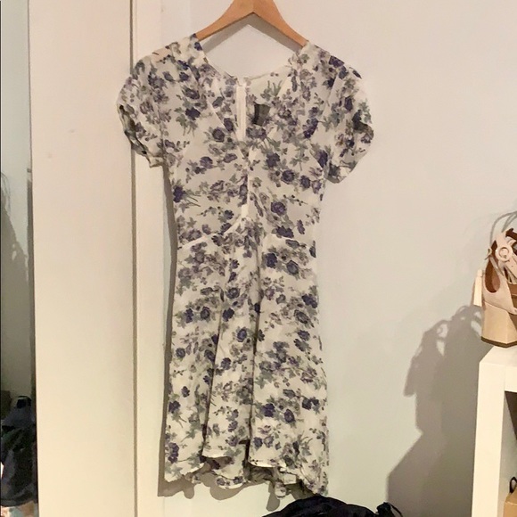 Reformation Dresses & Skirts - Reformation floral blue dress size small